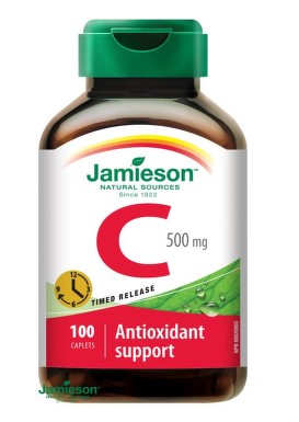 JAMIESON Vitamín C 500mg post.uvol.100tb