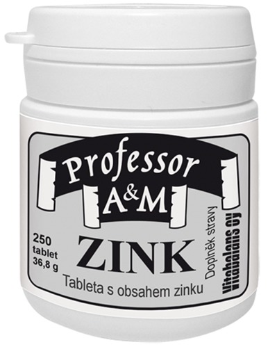Professor A+C zinc tbl.250 Vitabalans Professor A+C zinc tbl.250 Vitabalans