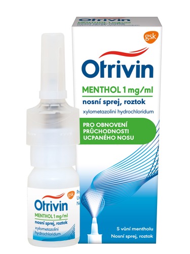 Otrivin Menthol 1mg/ml nas.spr.sol.1x10m
