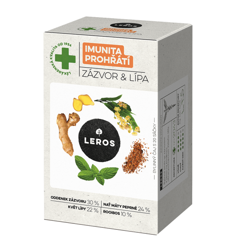 LEROS Imunita prohř.Zázvor&Lípa n.s.20x2
