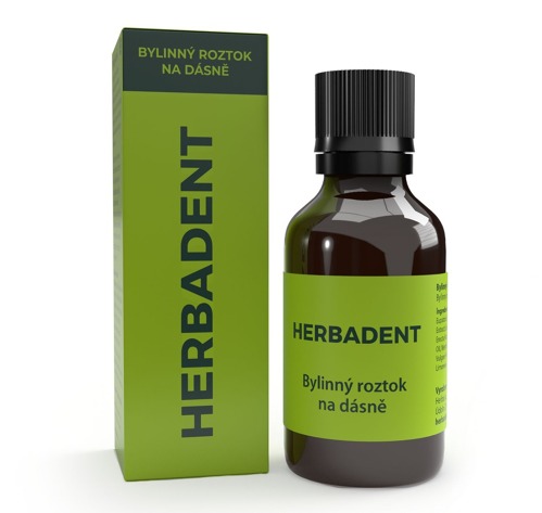 HERBADENT bylinny roztok na dasne 25ml HERBADENT bylinny roztok na dasne 25ml