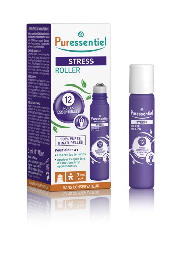 Puressentiel Roll-on proti stresu 12 esenciálních olejů