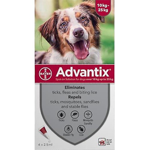 Bayer Advantix pro psy spot-on 10-25kg 1x2,5 ml