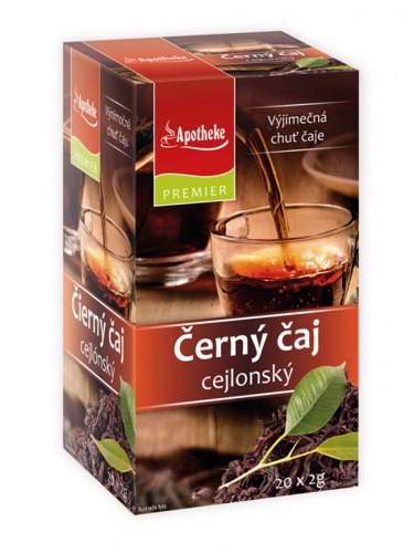 Apotheke PREMIER Černý čaj cejlonský n.s.20x2g