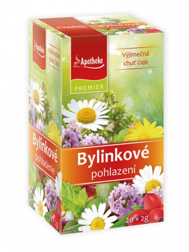 Apotheke PREMIER Bylinkové pohlazení čaj 20x2g