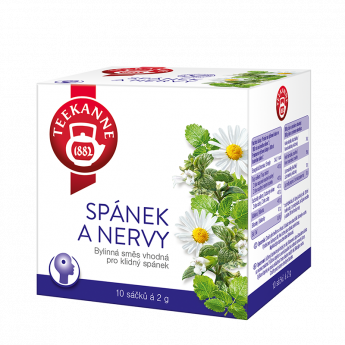 TEEKANNE Spánek+nervy bylinný čaj n.s.10x2g