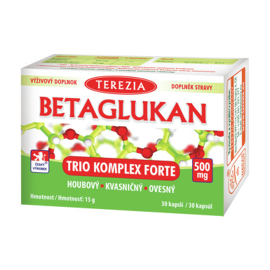 TEREZIA Betaglukan Trio komplex forte cps.30