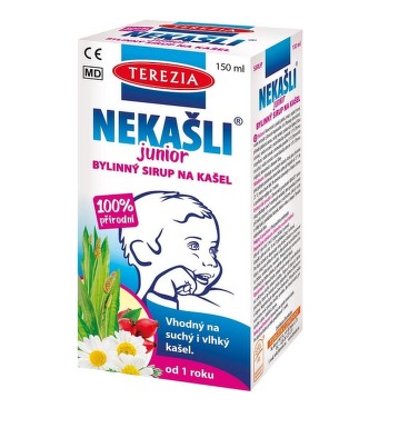 TEREZIA NEKAŠLI Junior přírod.bylinný sirup 150ml