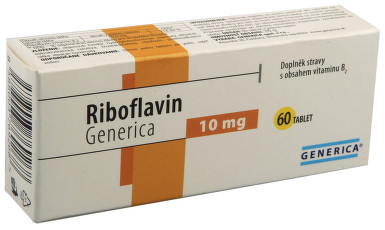 GENERICA Riboflavin tbl.60