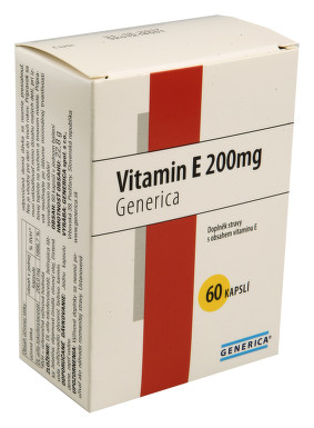 GENERICA Vitamin E 200 I.U. cps.60