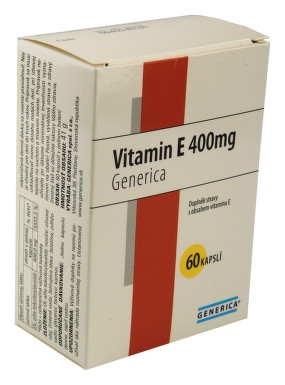 GENERICA Vitamin E 400 I.U. cps.60