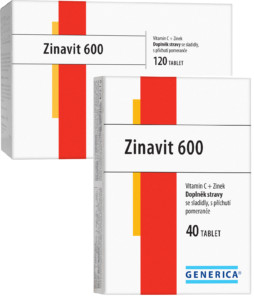 GENERICA Zinavit 600 cucavé tablety 120 ks