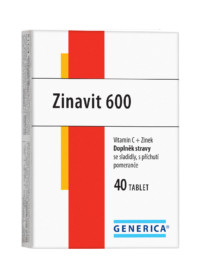 GENERICA Zinavit 600 cucavé tablety 40 ks