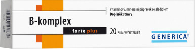 GENERICA  B-komplex forte plus eff.tbl.20