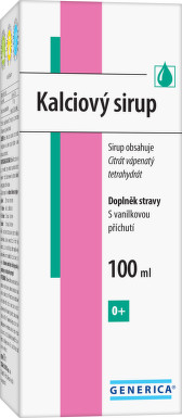 GENERICA Kalciový sirup 100 ml