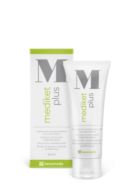 Mediket Plus šampon suché a mastné lupy 60ml
