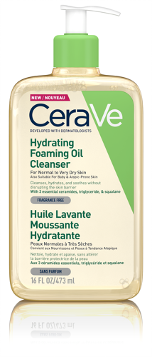CERAVE Čistící pěnící olej 473ml